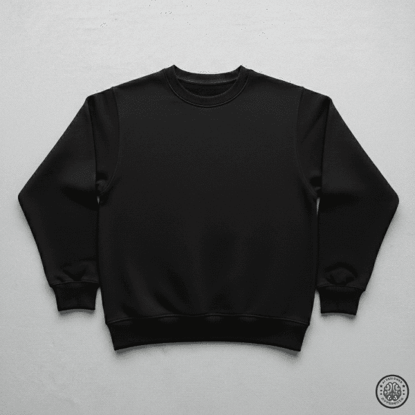 Buzo Cuello Redondo - Negro