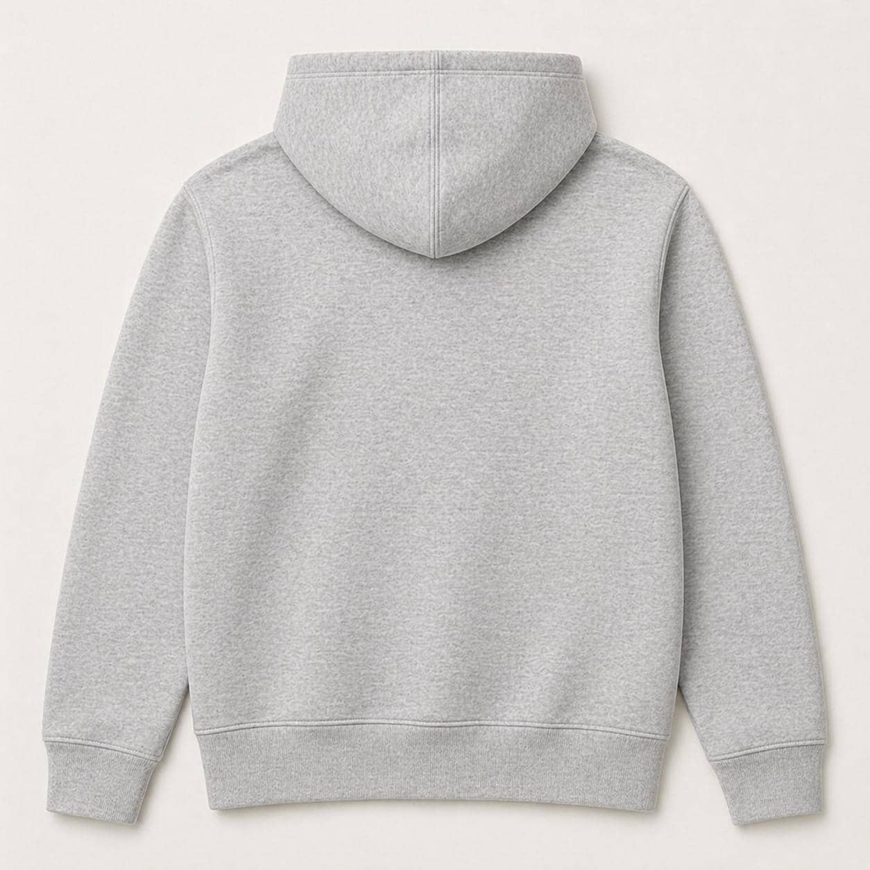 Buzo Hoodie Oversize - Gris Melange - Foto 2