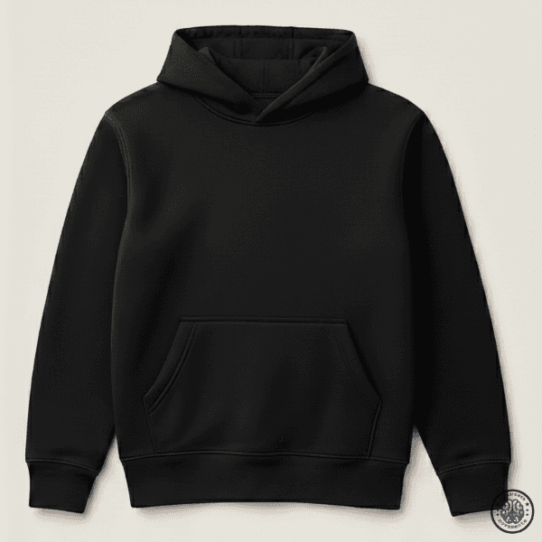 Buzo Hoodie Oversize - Negro