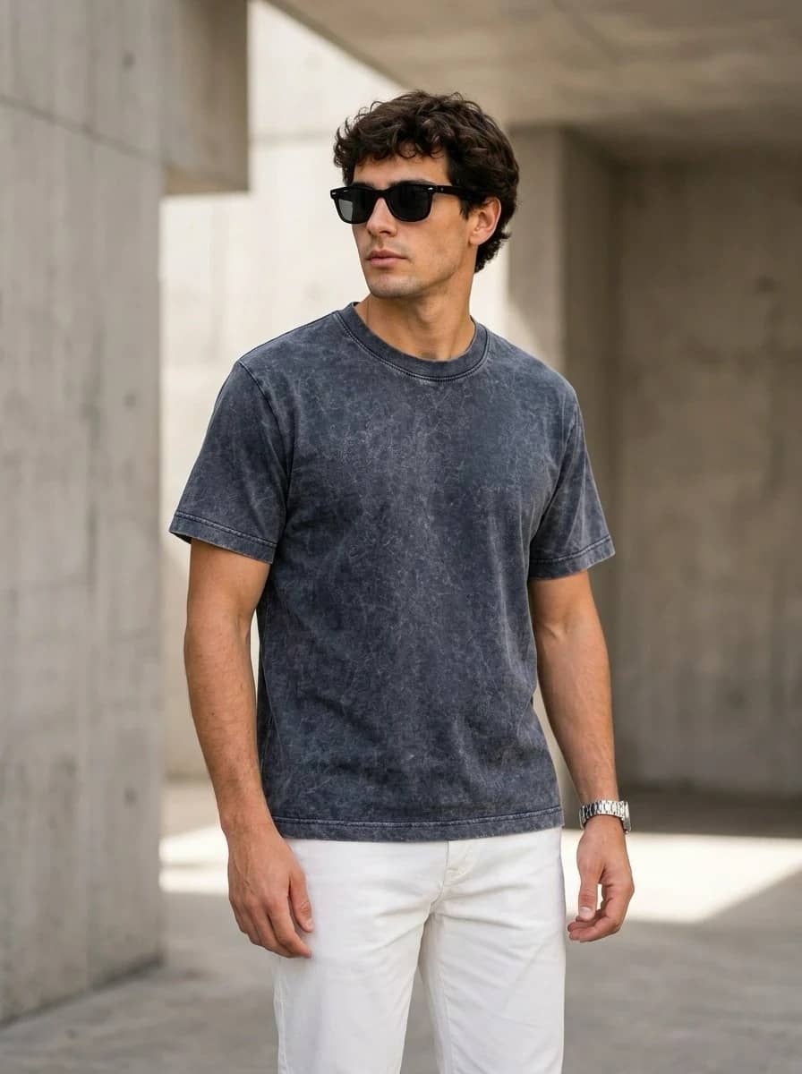 Remera clásica - Stone Wash - Foto 3
