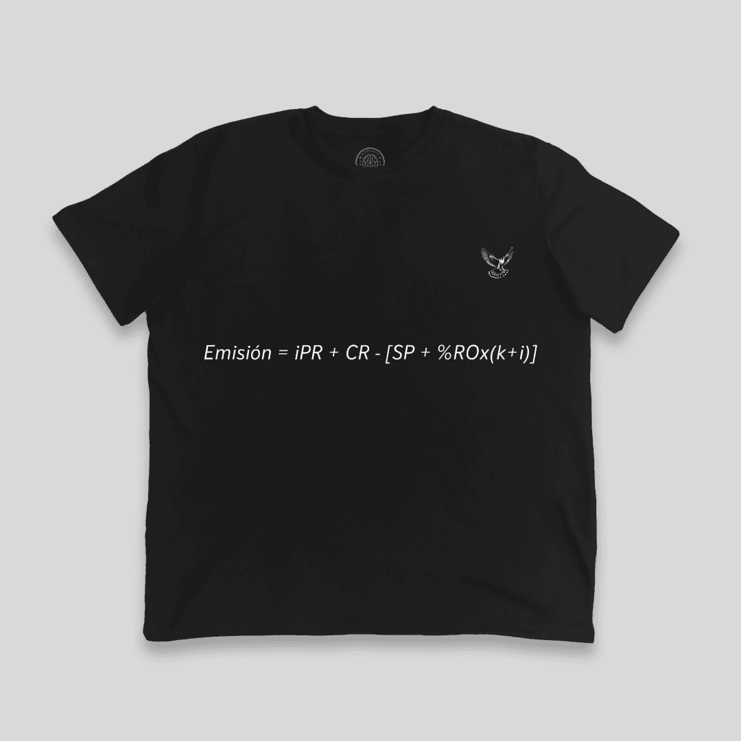 Remera "Emisión" FALCO - Negro