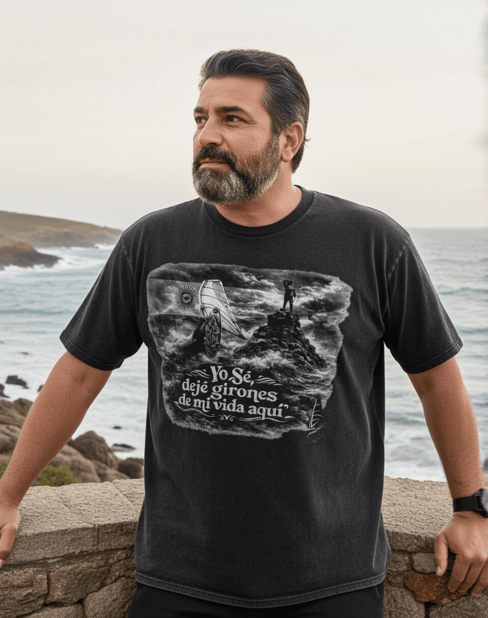 Remera Oversize 'Dejé girones de mi vida aquí' vista 3