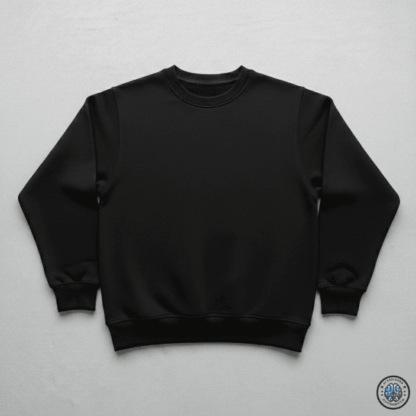 Buzo Cuello Redondo - Negro — prenda personalizable de Novamente