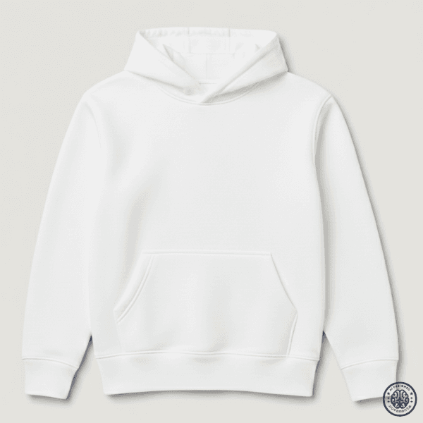 Buzo Hoodie Oversize - Blanco — prenda personalizable de Novamente