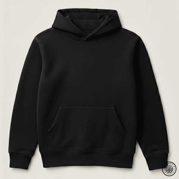 Buzo Hoodie Oversize - Negro — prenda personalizable de Novamente
