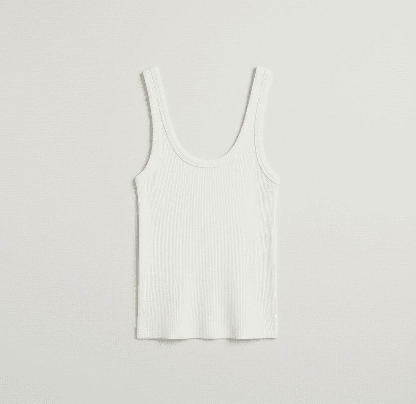 Musculosa Bali - Blanca — prenda personalizable de Novamente