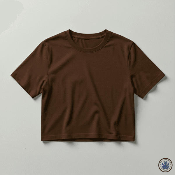 Remera Crop Mujer - Chocolate — prenda personalizable de Novamente