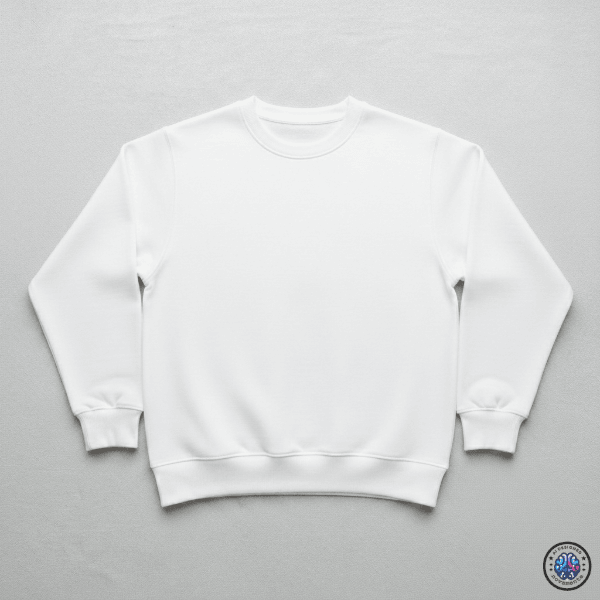 Buzo Cuello Redondo - Blanco