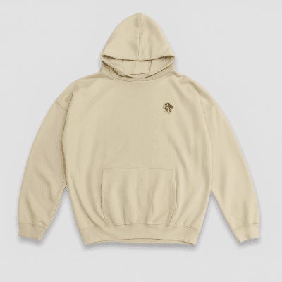 Hoodie "Tres Anclas" Oversized
