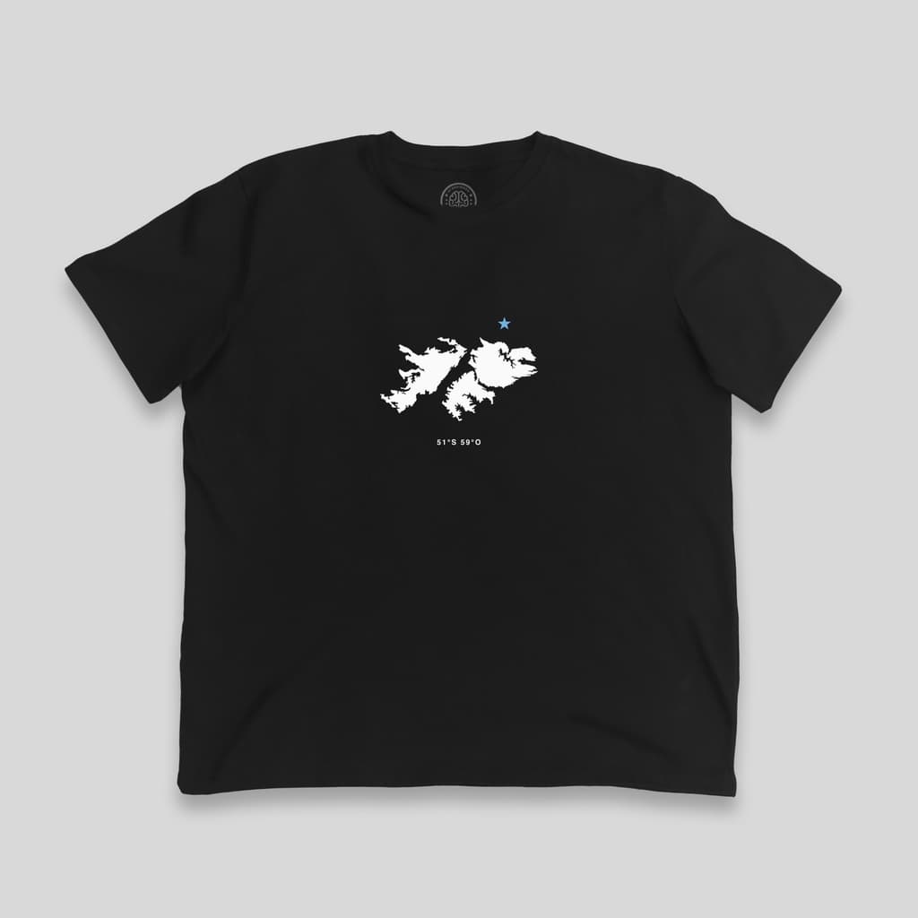 Monograma 51°S 59°O — Negra clásica, Colección Minimal Novamente