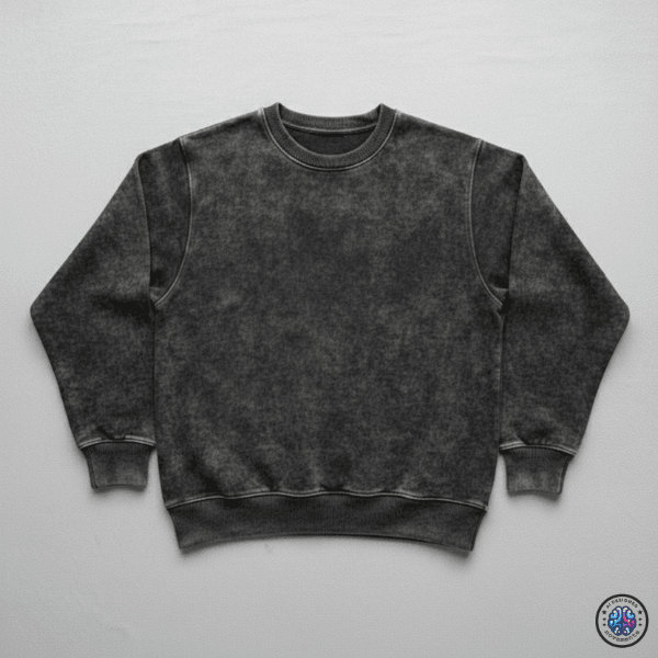 Buzo Cuello Redondo - Stone Wash