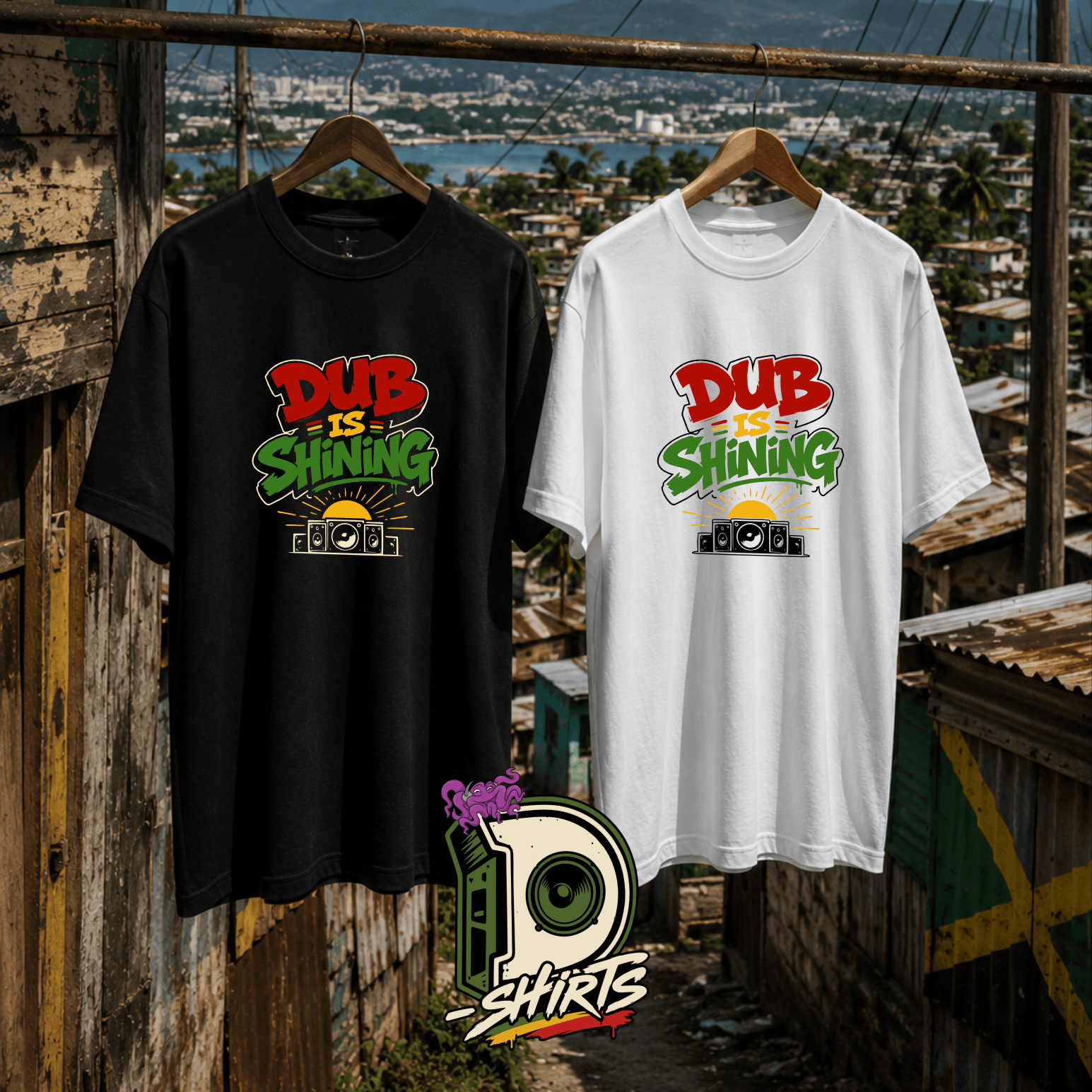 Dub is Shining - Remera