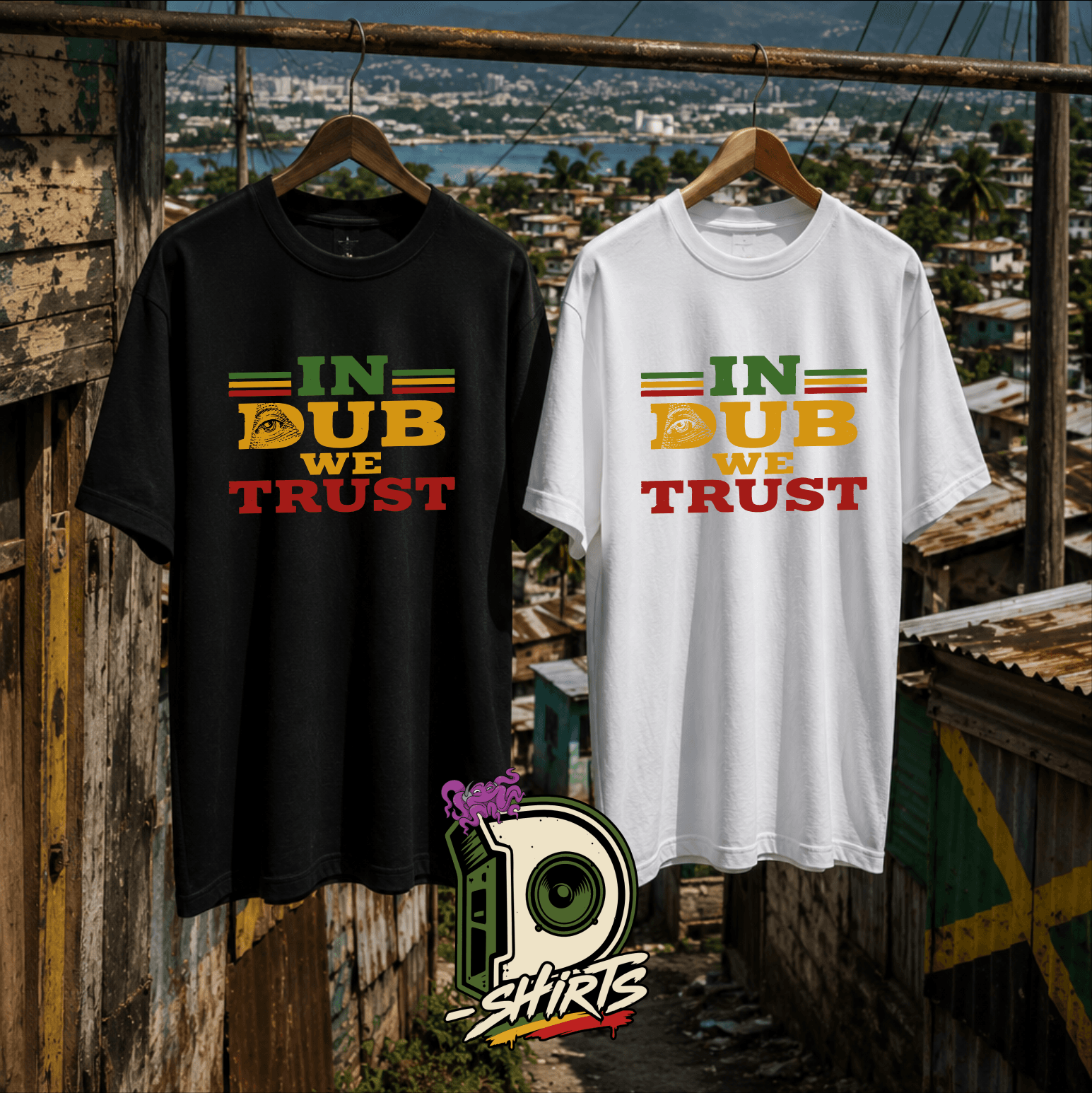 In DUB We Trust - Remera