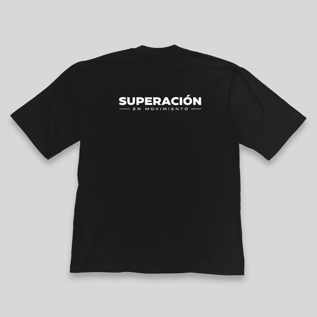Camiseta SM Training · Aura Oversize Negra