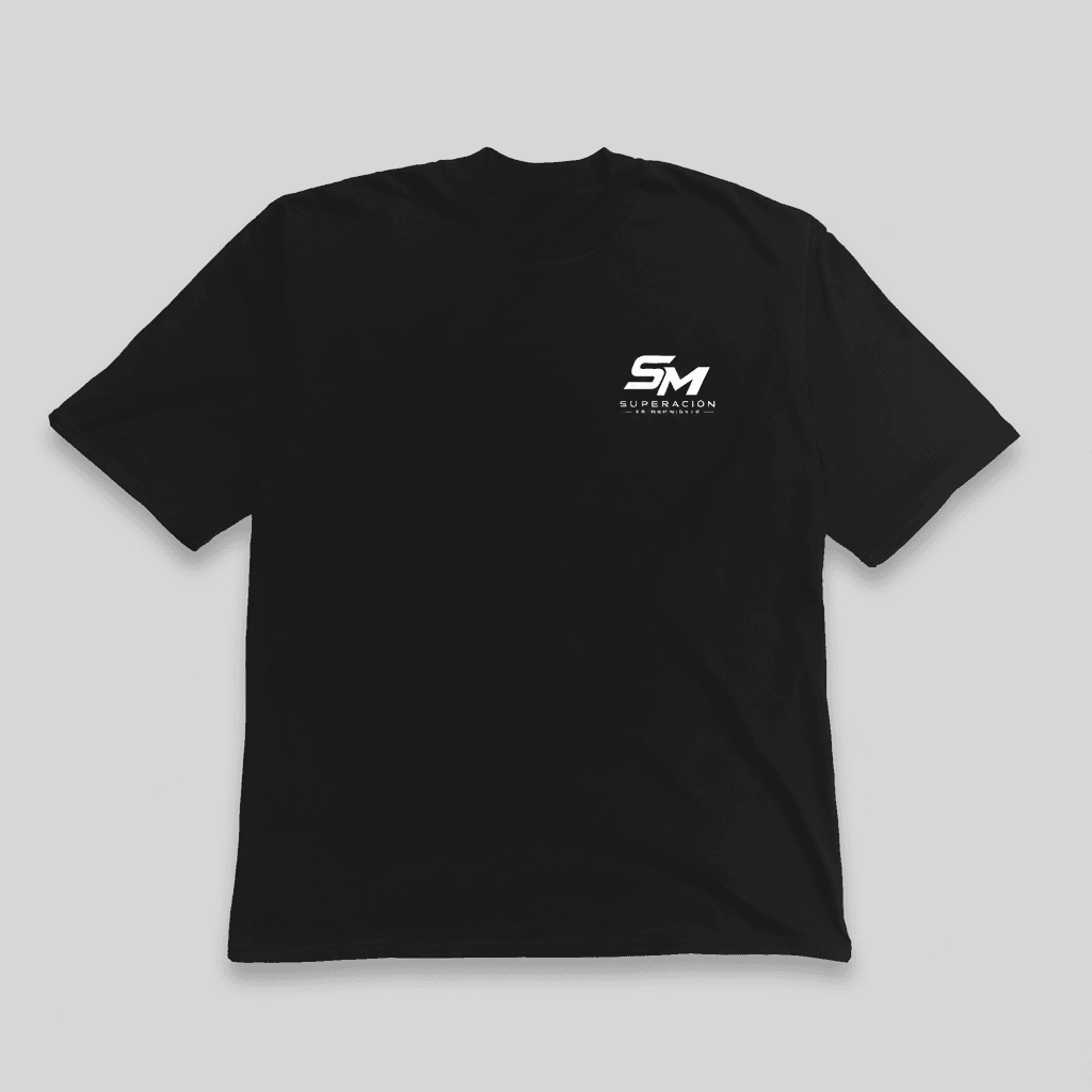 Camiseta SM Training · Aura Oversize Negra