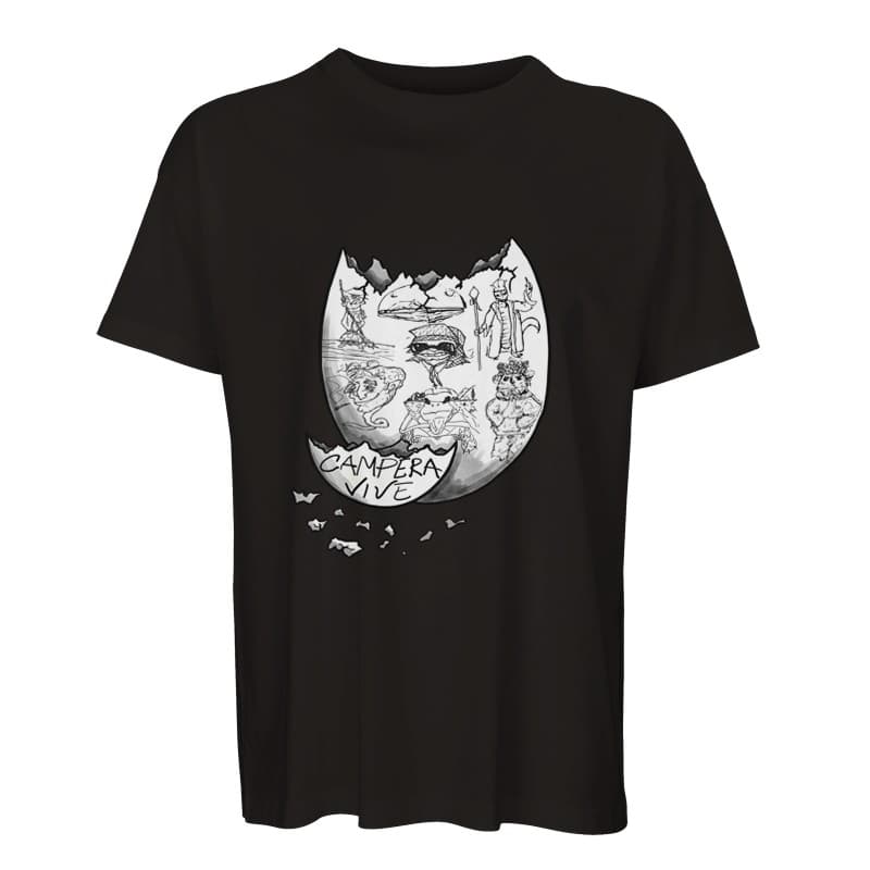 Aura Oversize T-Shirt Campera vive