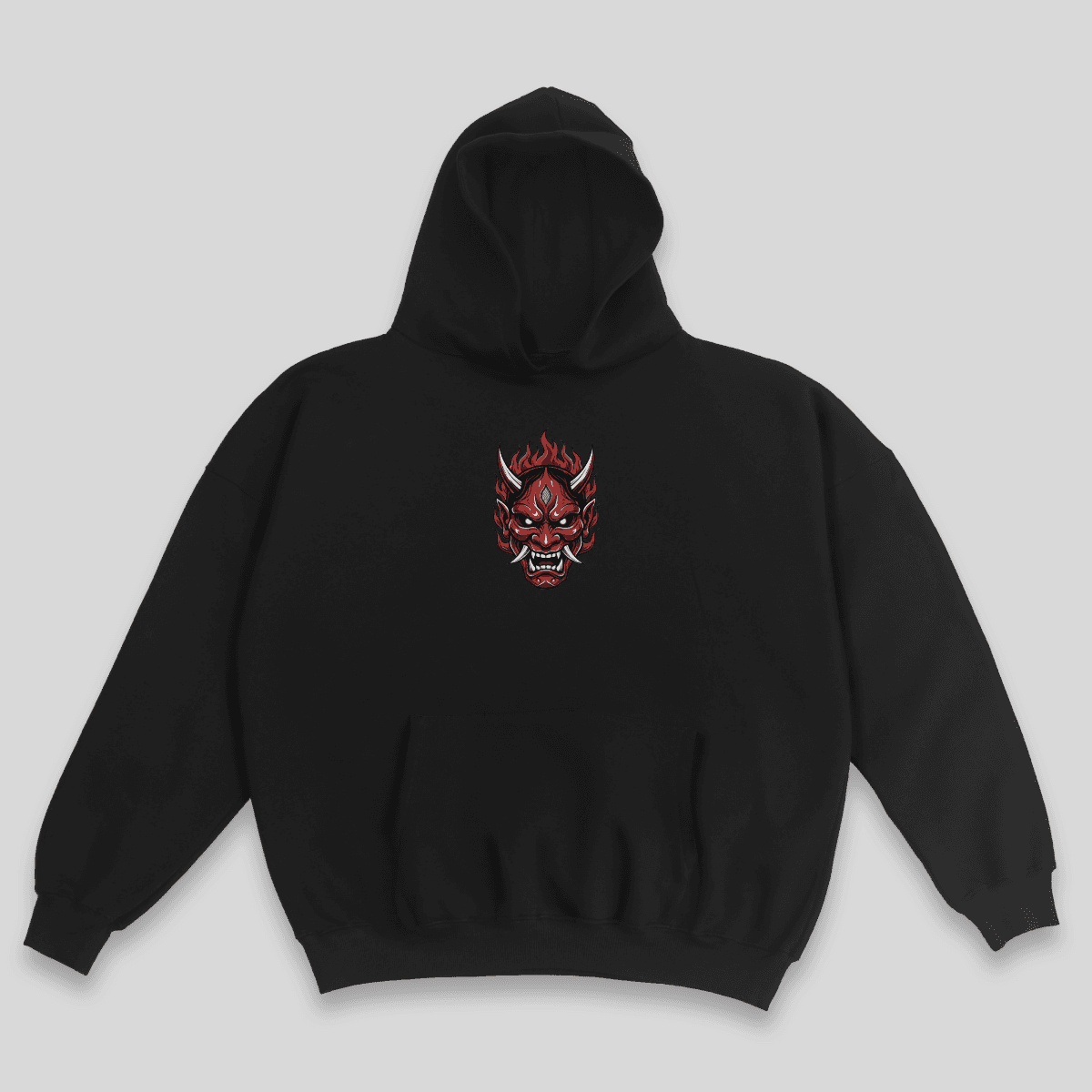 Buzo Hoodie Oversize - Oni Flame