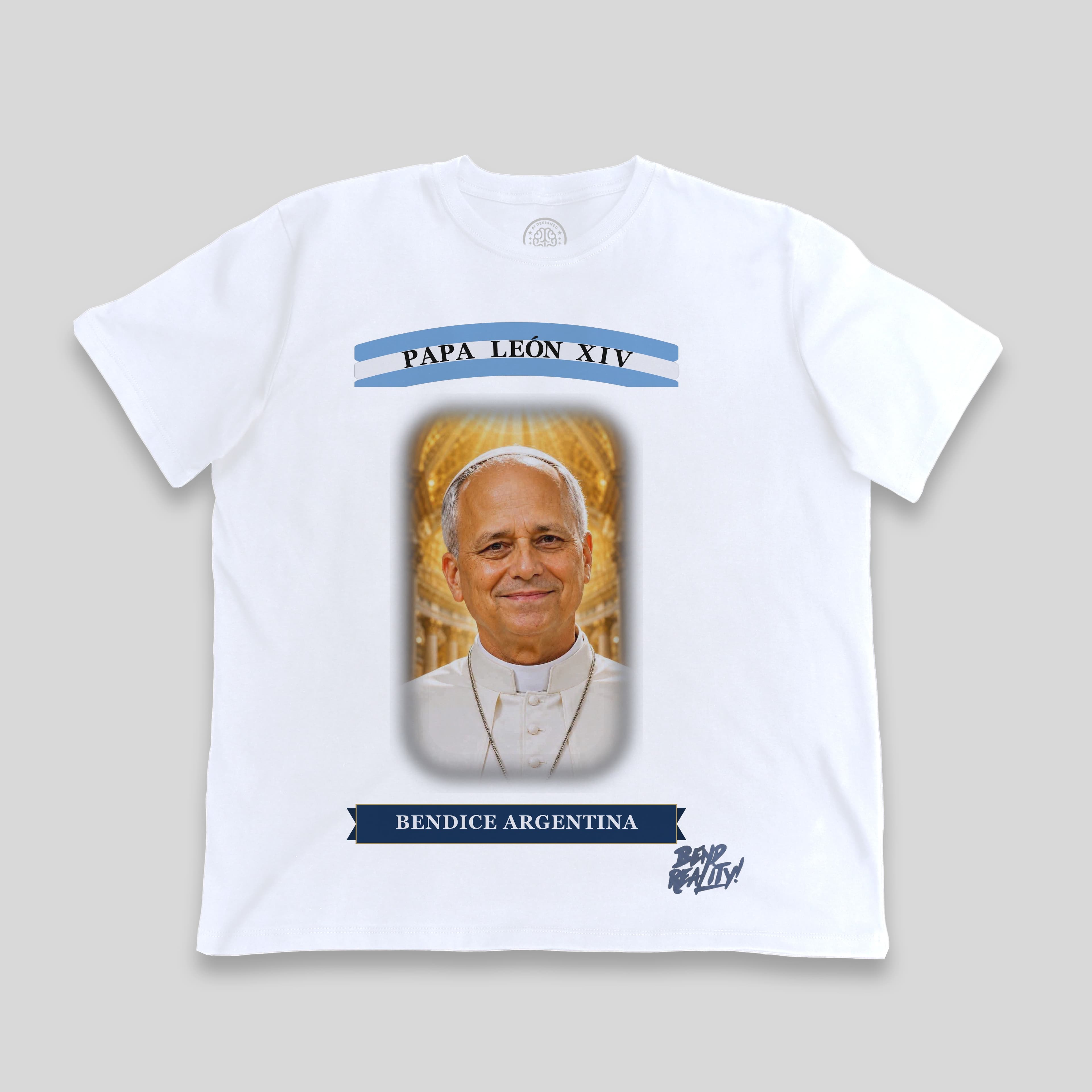Remera Clásica Blanca · León XIV