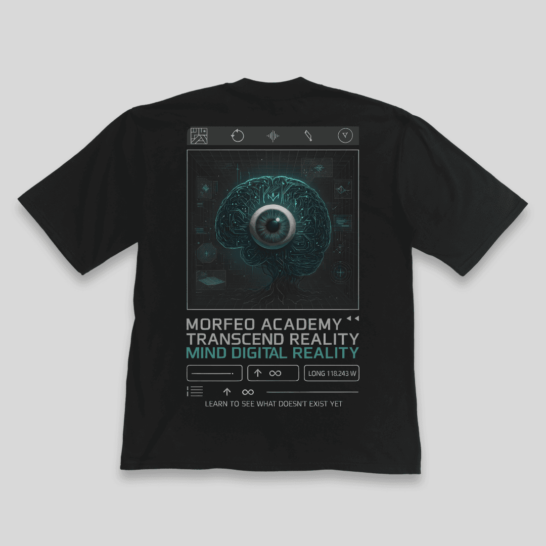 Remera Oversize Morfeo | Ojo Dorsal — dorso