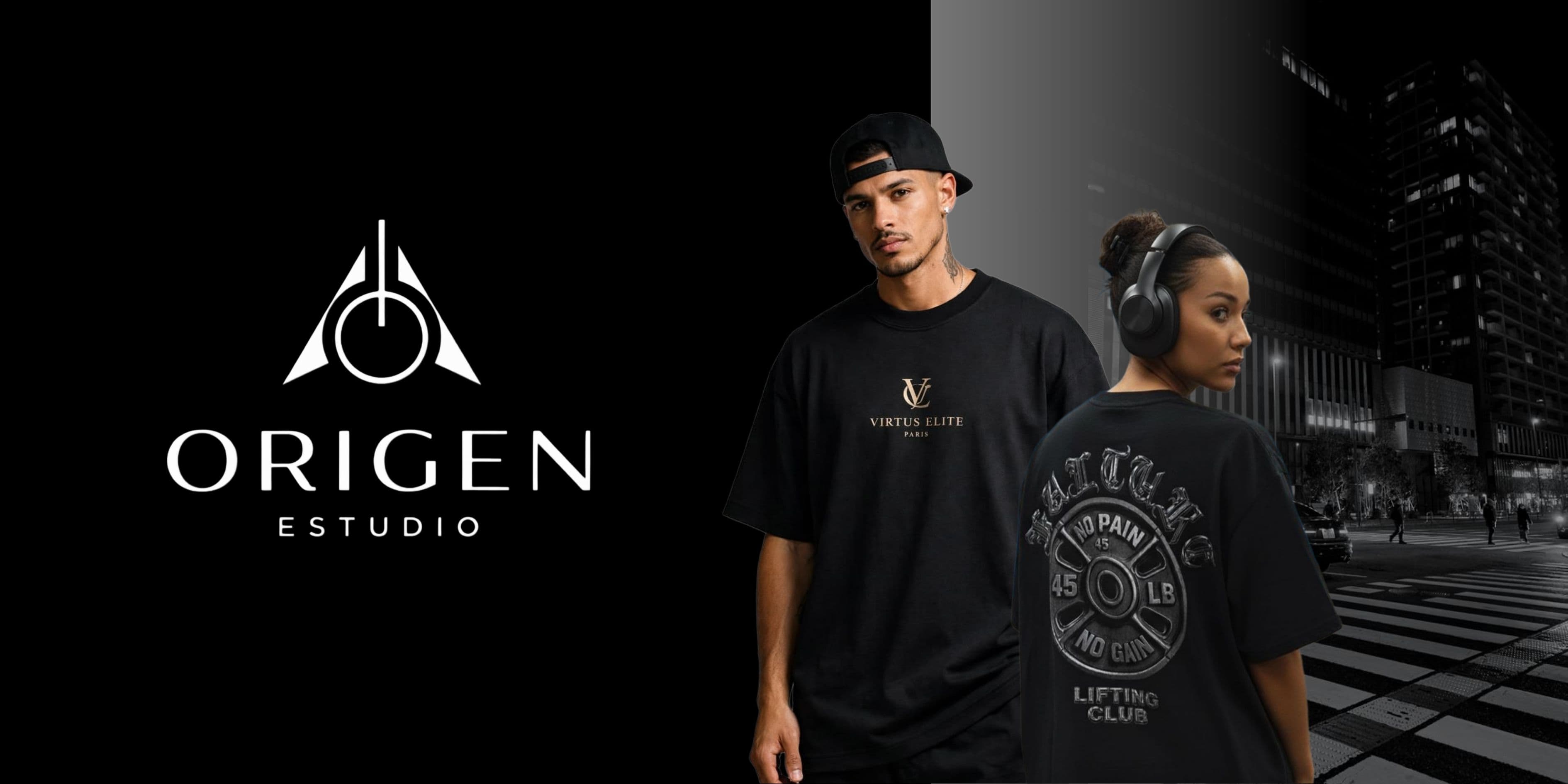 Remera Aura Oversize Negro Thrashead - Lifestyle