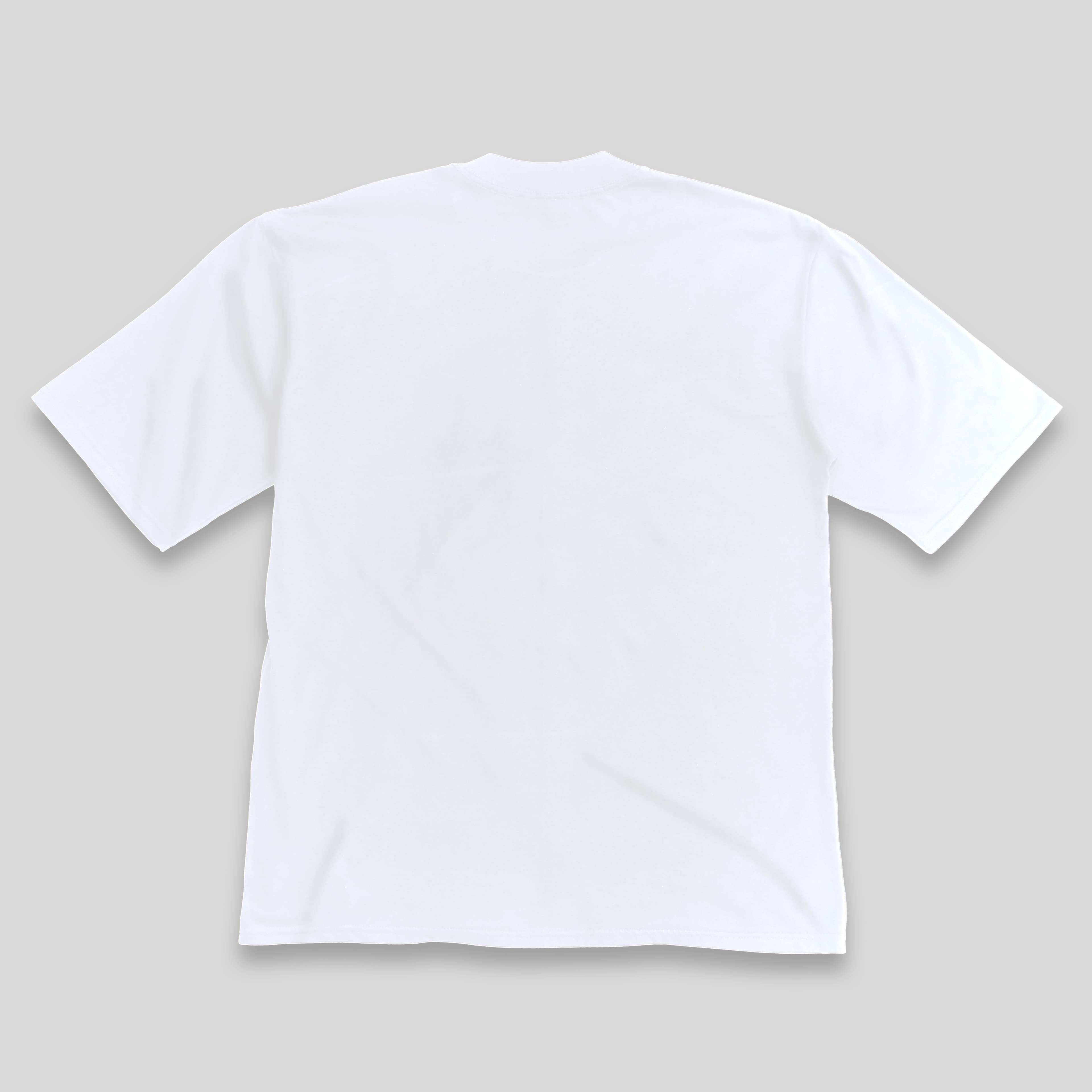 Remera Oversize Jesús es el Camino · Blanca — dorso