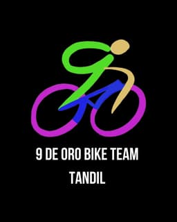 9 de Oro Bike Team logo