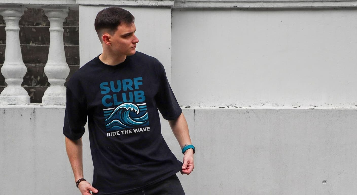 Remera Oversize Surf Club