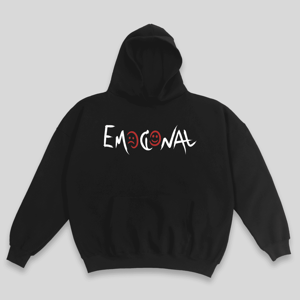Hoodie "Emocional" Black
