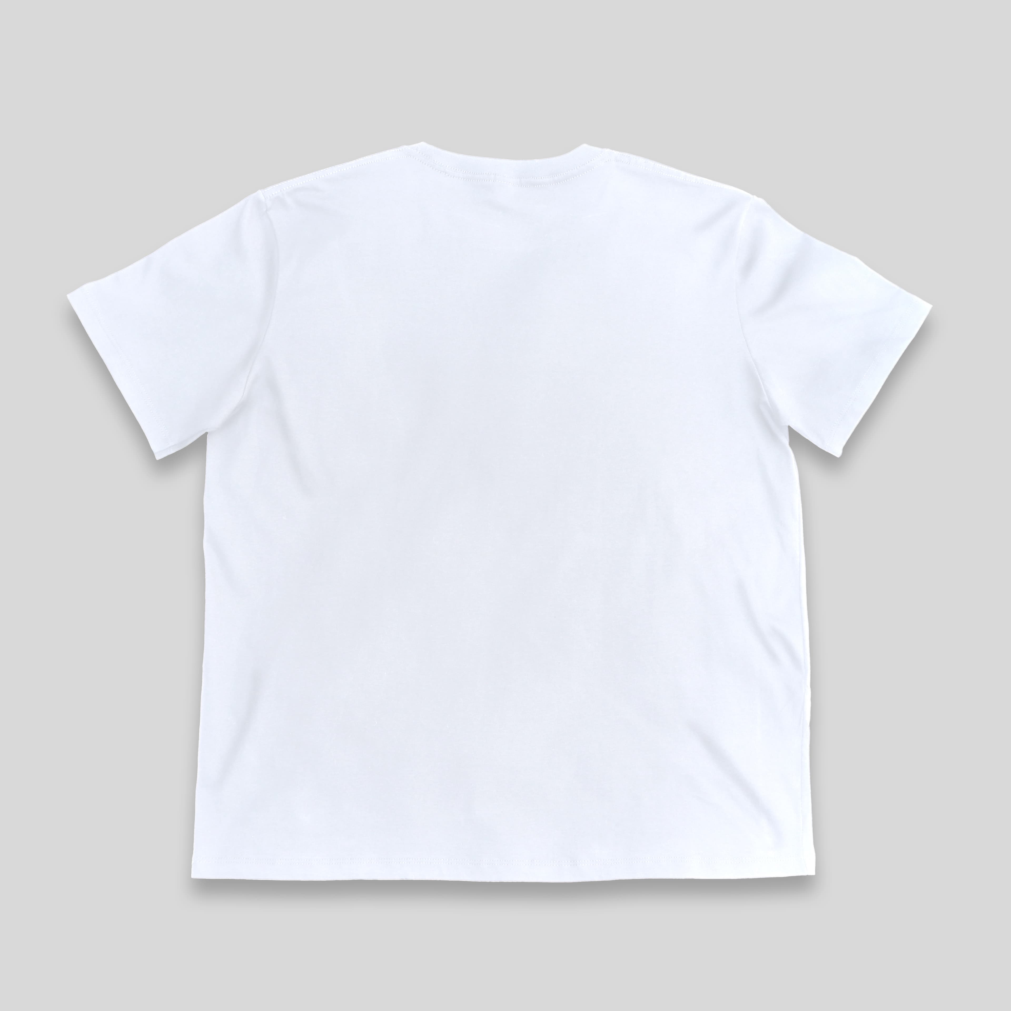 Remera "Double Skull" White