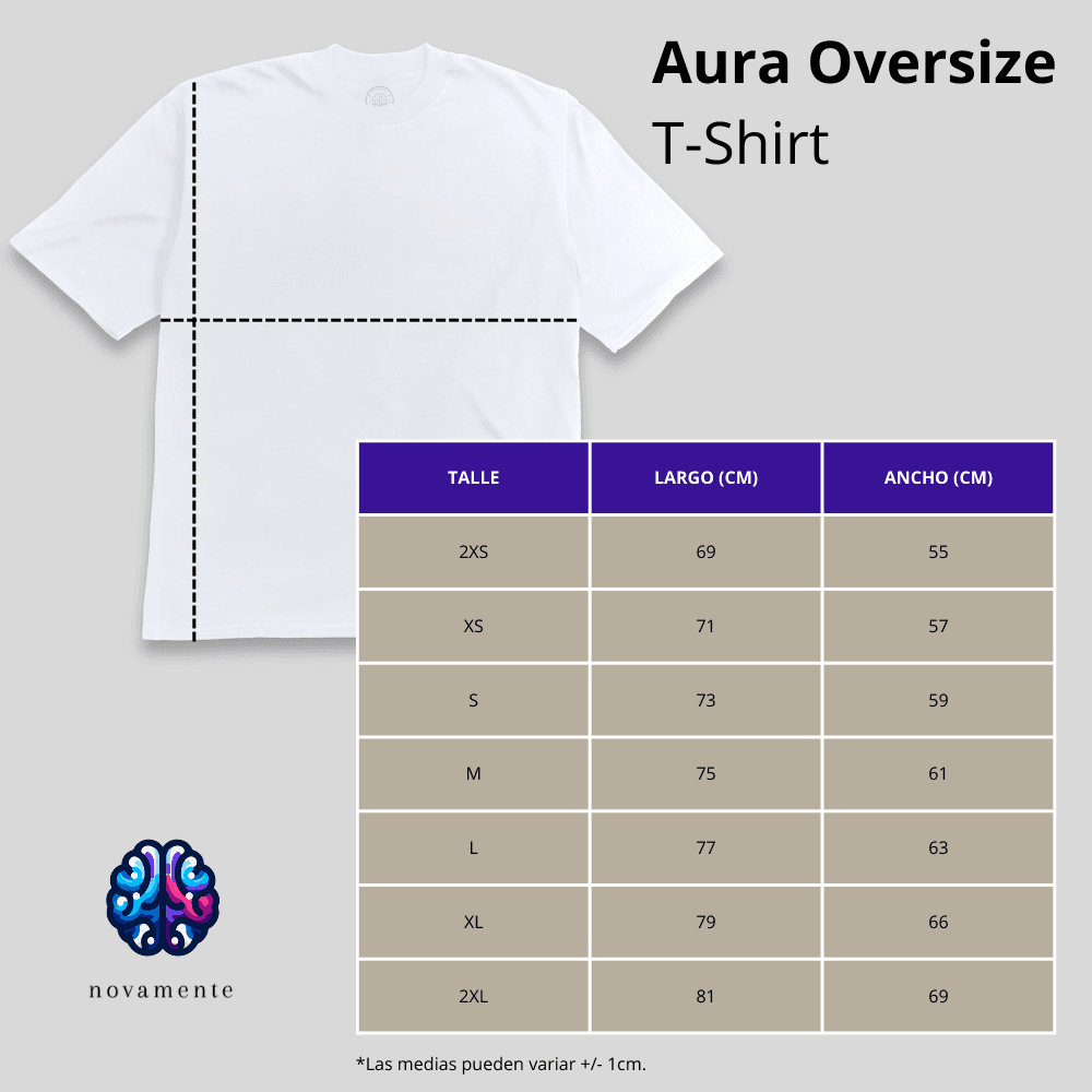 Remera Oversize 'Ningún mar en calma'