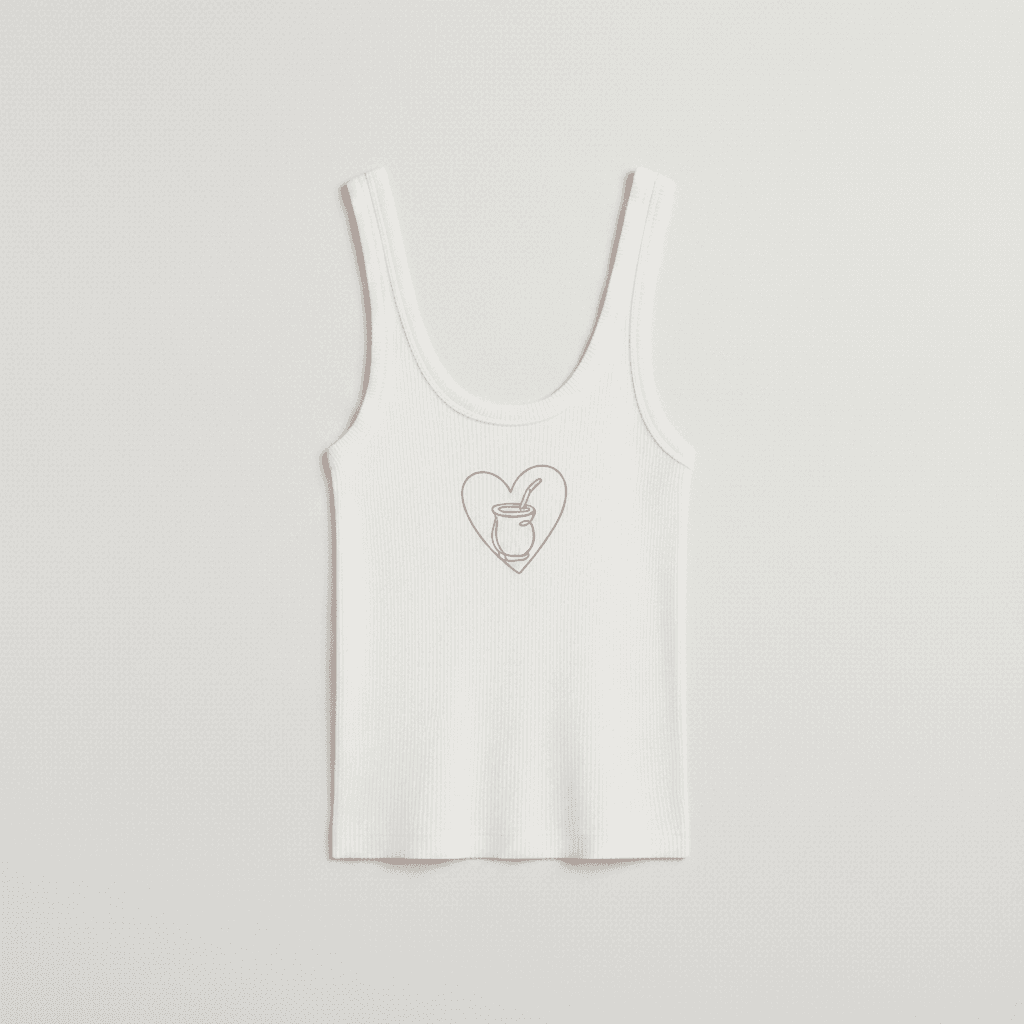 Musculosa 'Corazón Mate'