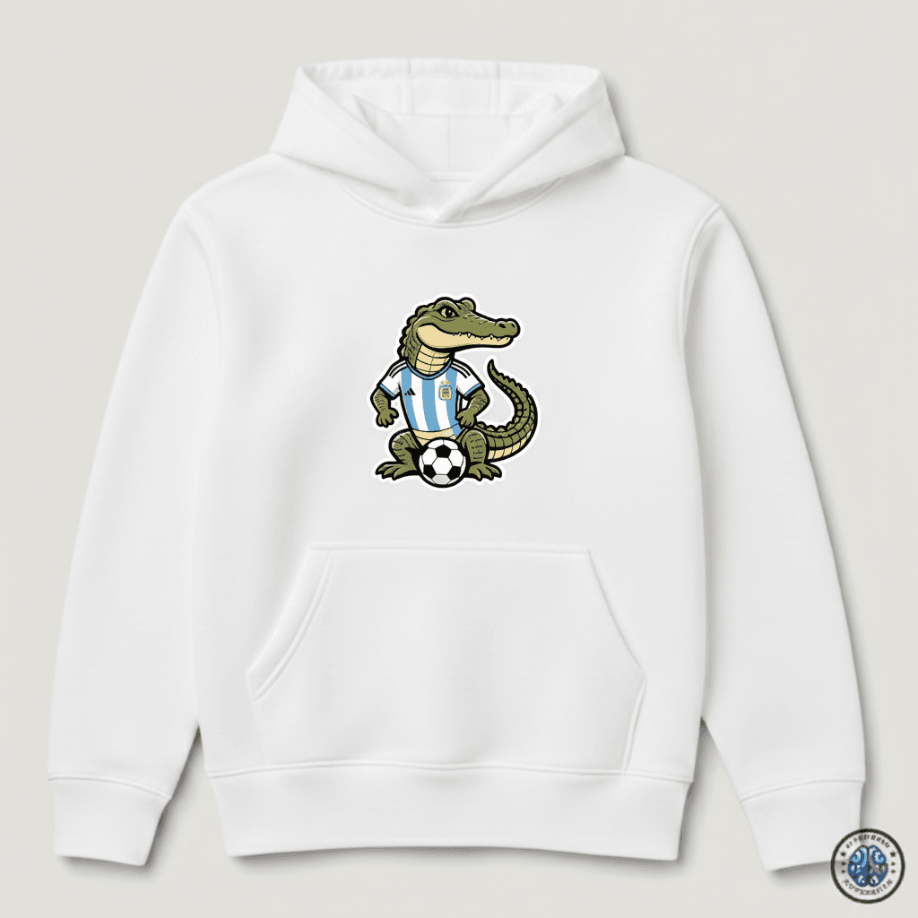 Yacaré Fútbol · Boston Hoodie Blanco