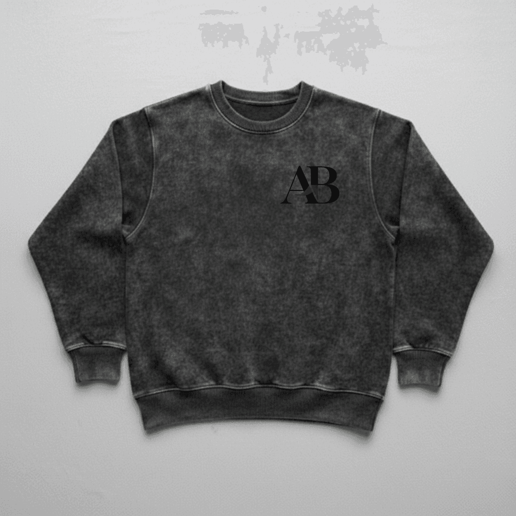 Berlin Crewneck · Stone Wash · AB