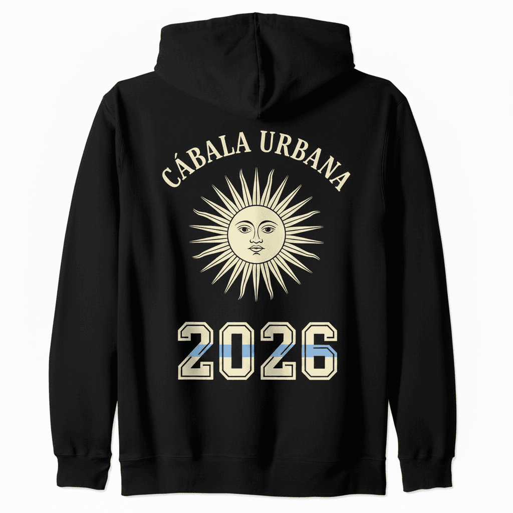 Edición 2026 · Boston Hoodie Negro - buzo