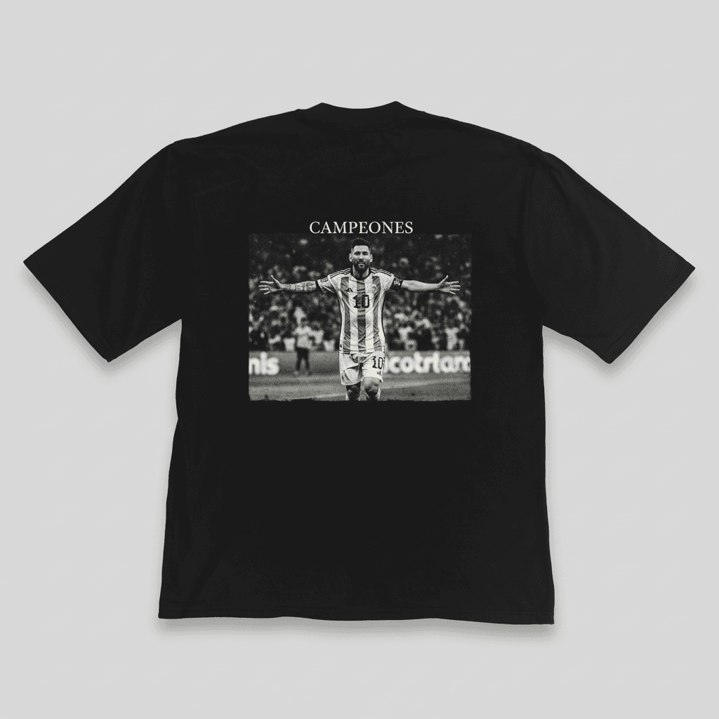 Messi Qatar 22 · Aura Oversize Negra