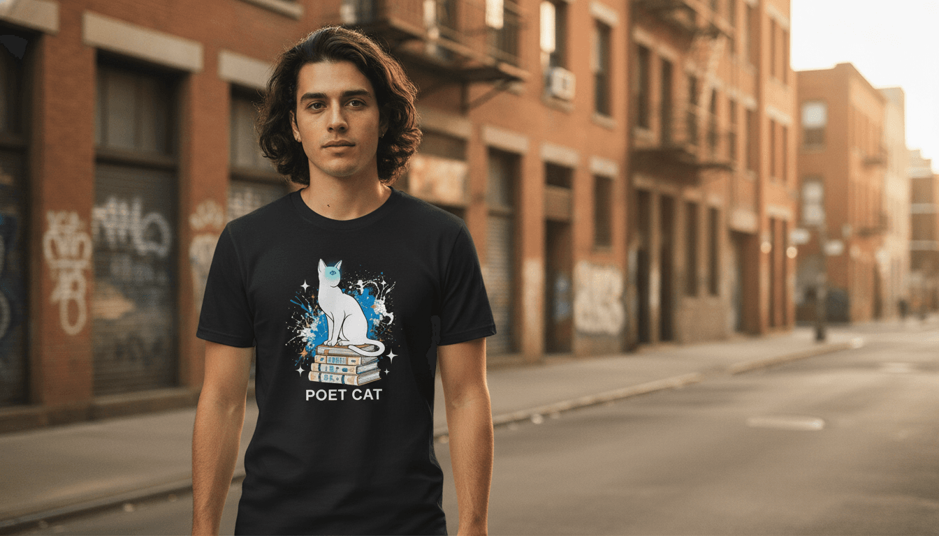 Poet Cat — storefront Novamente