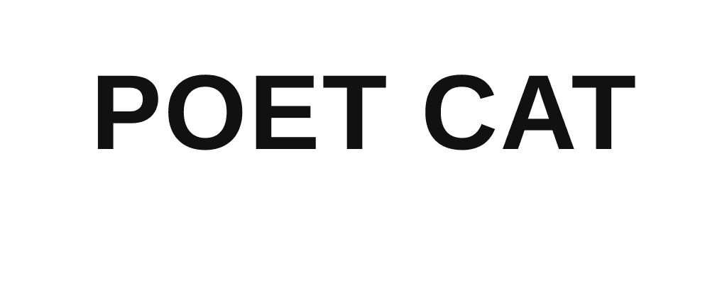 Poet Cat