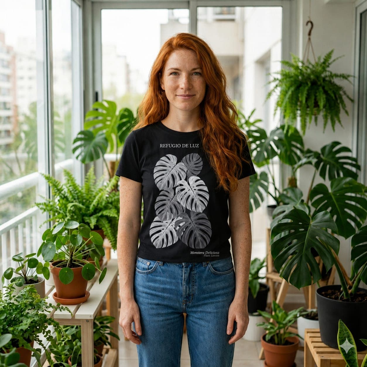 Monstera Deliciosa · Aldea Classic Negro