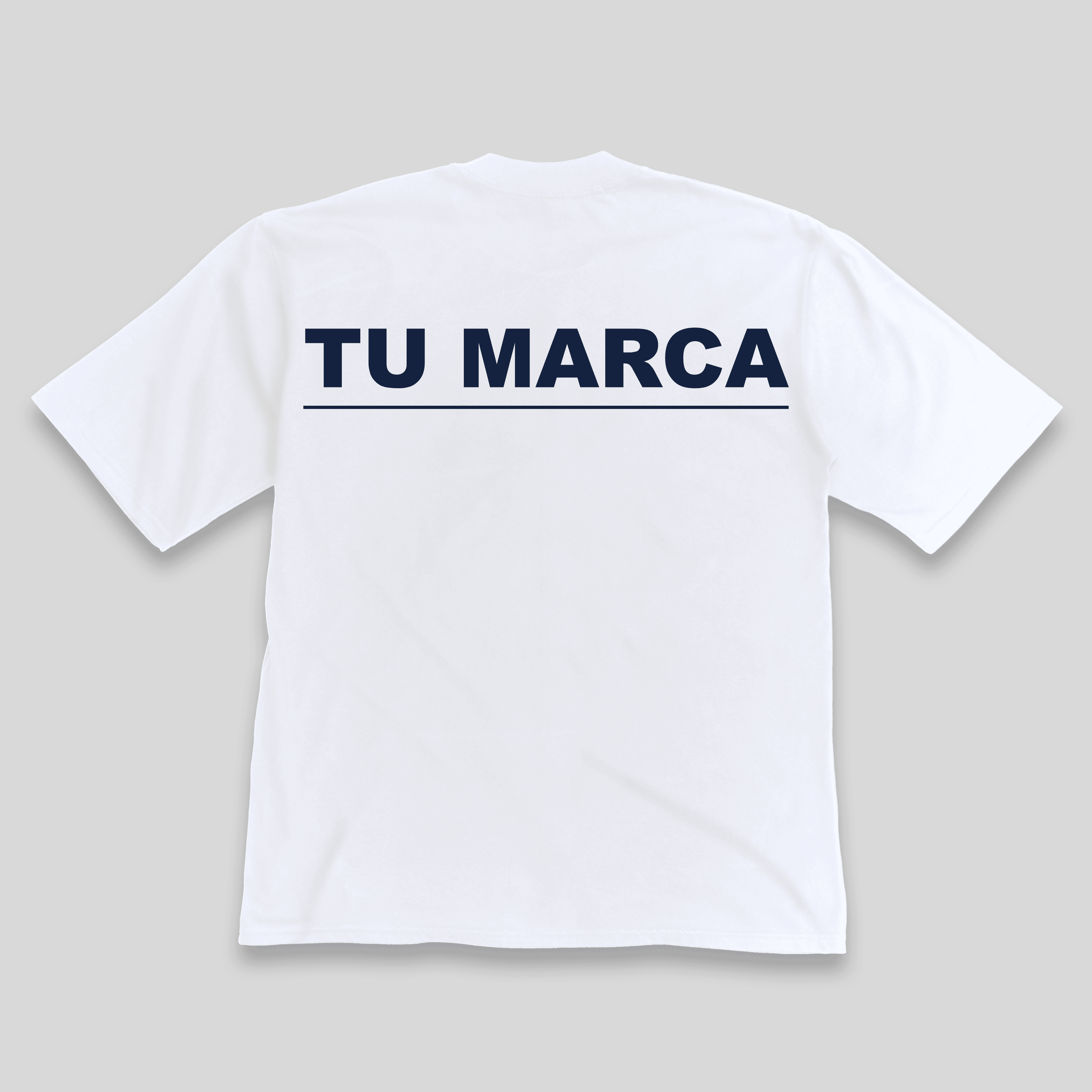Tu Marca · Remera Oversize Blanca