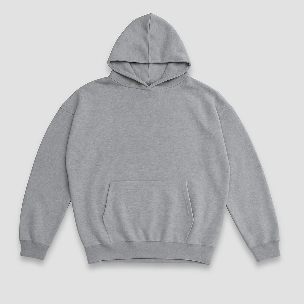 Astra Oversize Hoodie - Gris Melange
