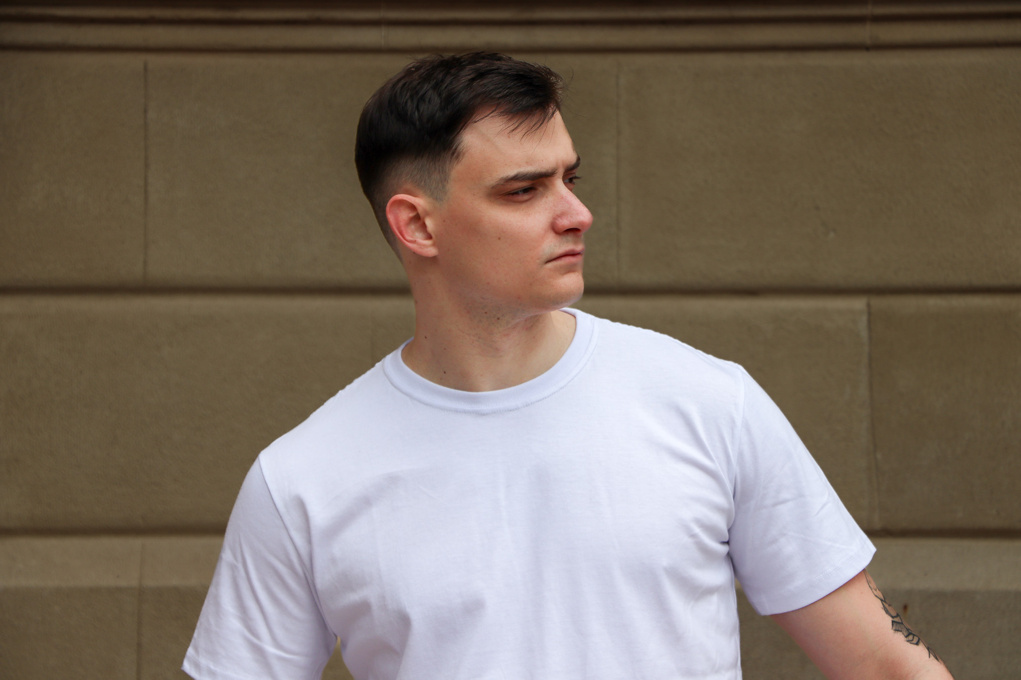 Aldea Classic Fit T-Shirt - Blanco - Lifestyle 1