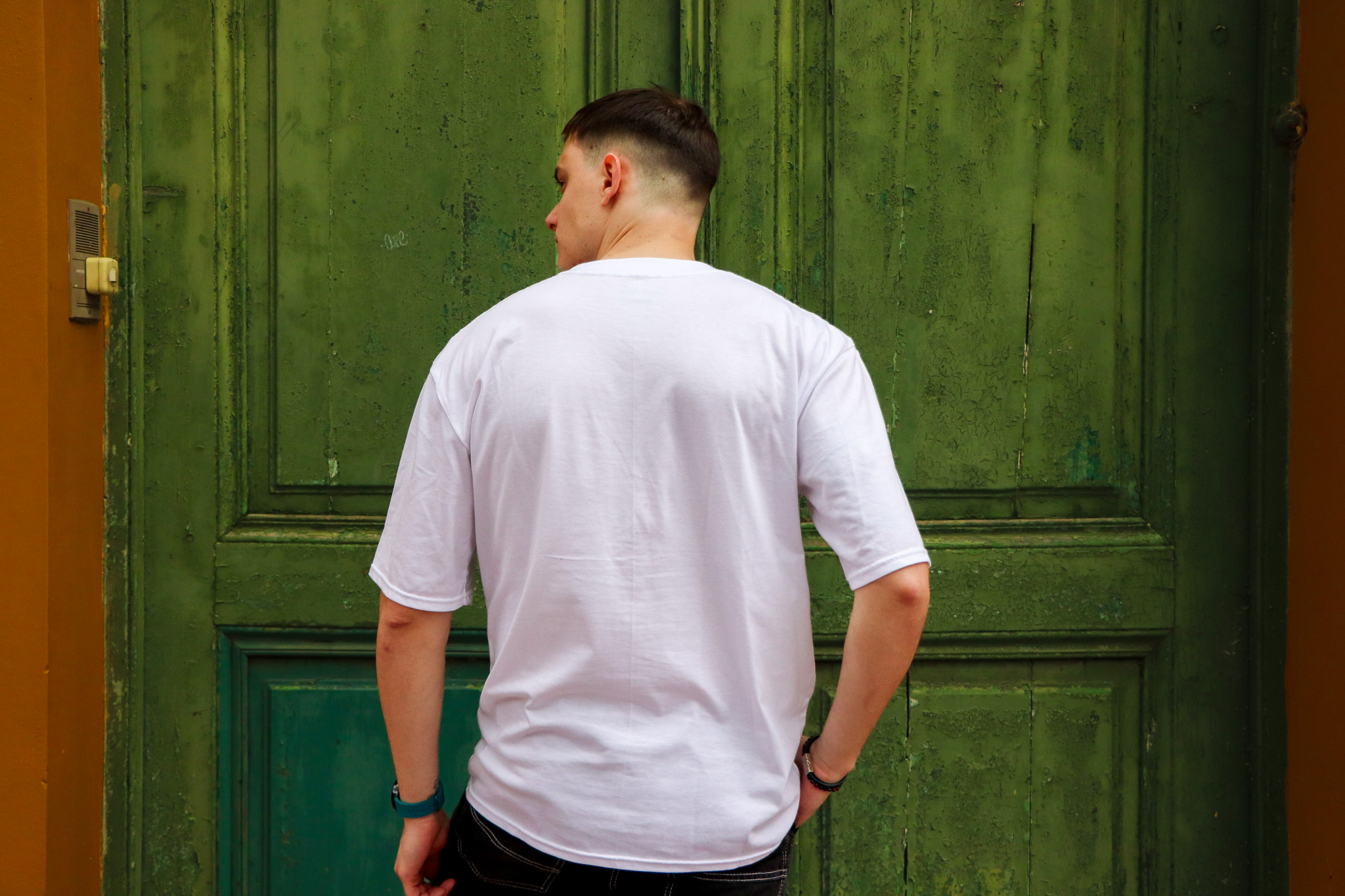 Aura Oversize T-Shirt - Blanco - Lifestyle 2